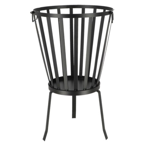 Kosz ogrodowy na ognisko okrągły h57,5 cm