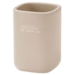 Kubek łazienkowy LISO beżowy
