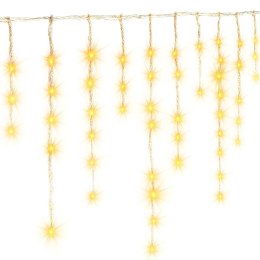 Kurtyna świetlna 10m ciepła biel 600 LED