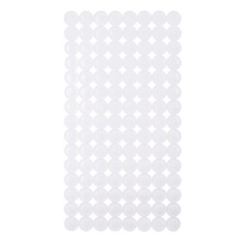 Mata łazienkowa antypoślizgowa 68x36 cm biała