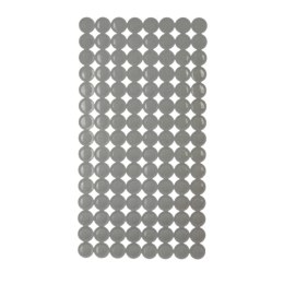 Mata łazienkowa antypoślizgowa 68x36 cm szara