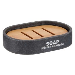 Mydelniczka szara z bambusowym wkładem