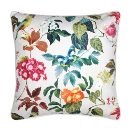 Poduszka EMMY 45x45 cm biała rośliny