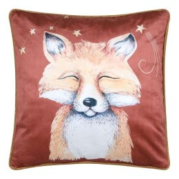 Poduszka FERDINAND 40x40 cm czerwona lis