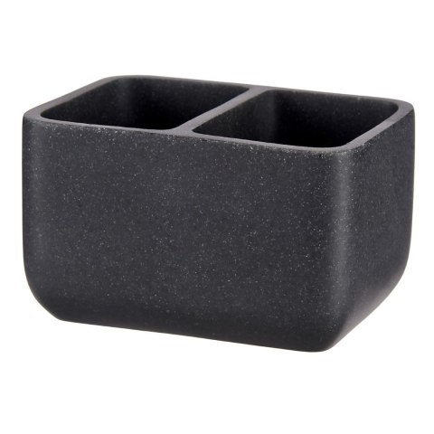 Pojemnik na gąbke do zmywania dwukomorowy szary