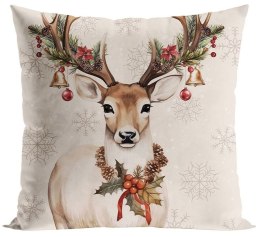 Poszewka VINTAGE JELONEK 40x40 cm beż