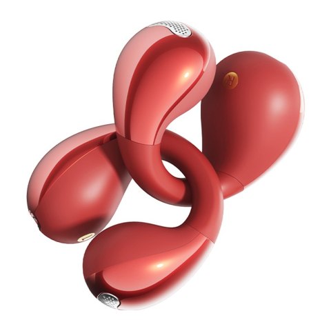 Słuchawki QCY Crossky Clip C30S (czerwone)