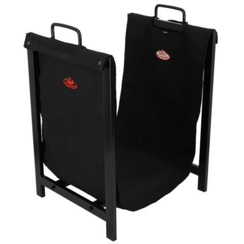 Stojak na drewno kominkowe z torbą do transportowania h61 cm