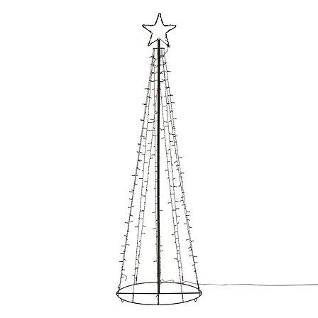 Świąteczna choinka ogrodowa LED 190cm