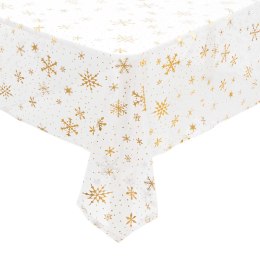 Świąteczny obrus Snowflake 140x360cm biały