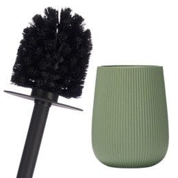 Szczotka toaletowa prążkowana zielona