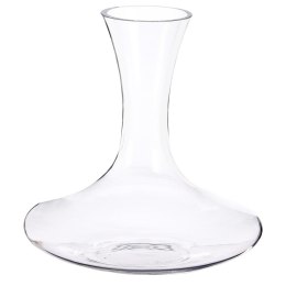 Szklana karafka na wino 1,4 l okrągła