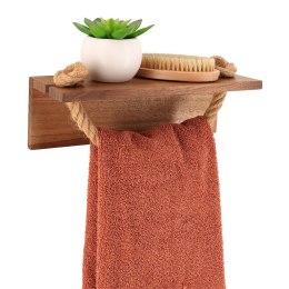 Wieszak na ręczniki brązowy Sailor