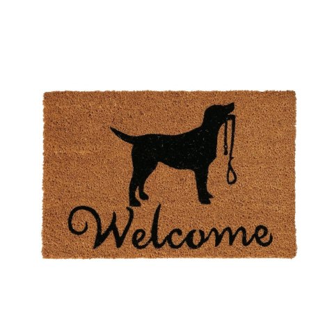 Wycieraczka kokosowa Welcome z psem 60x40 cm