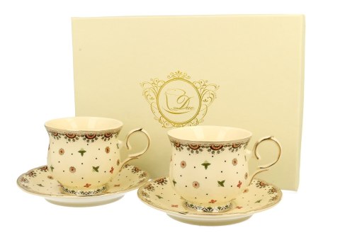 Zestaw 2 filiżanek ECRU CASABLANCA 2x260 ml