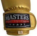 Rękawice bokserskie MASTERS JUNIOR COLLECTION RPU-MJC 4 oz złote