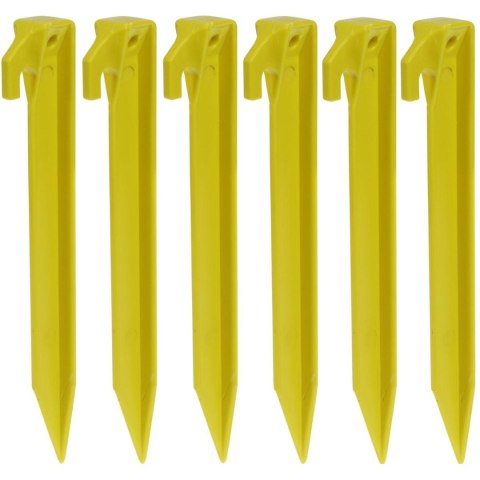 ŚLEDZIE DO NAMIOTU 23CM KPL. 6SZT PLASTIK REDCLIFFS