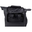 SAKWA PLECAK TORBA ROWEROWA NA TYŁ BAGAŻNIK 4W1 25L CZARNA DUNLOP