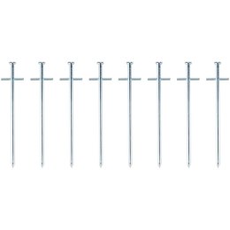 ŚLEDZIE DO NAMIOTU 18CM KPL. 8SZT METAL CAMP ACTIVE