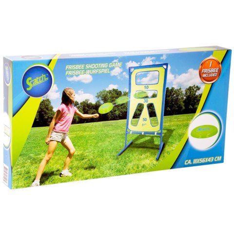 TARCZA DO FRISBEE Z DYSKIEM 111x56x43CM