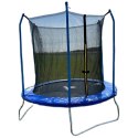 TRAMPOLINA ENERO Z SIATKĄ WEWNĘTRZNĄ fi244CM 3 NOGI