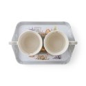 Idą Święta Kubki Porcelanowe & Tacka 3 szt.