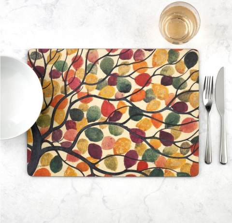 Tańczące Liście Podkładki średnie 6 szt.