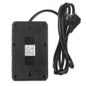 Listwa zasilająca MCE392 B, 4 gniazda 3xUSB, 110-240V AC 50/60Hz, 2.1A max 2500W, 1,5m czarna