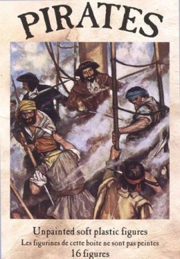 Model plastikowy - Pirates (16 figurek) - Glencoe Models
