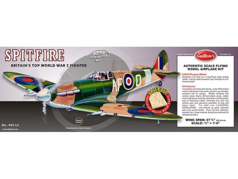 Spitfire Supermarine [403LC] - Samolot GUILLOWS