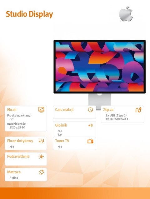 Studio Display - Nano-Texture Glass - Podstawka z regulacją pochylenia oraz wysokości