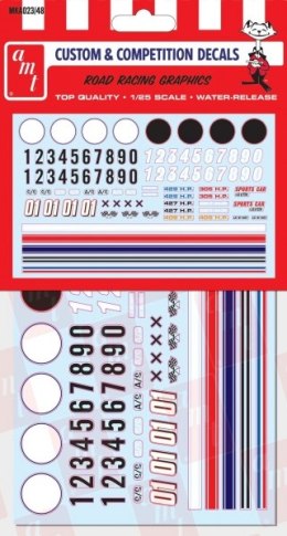 Zestaw naklejek - Road Racing Graphics Decals - AMT