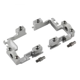 Aluminiowe mocowanie serw w skrzydle do szybowców (Sanwa) - MSP