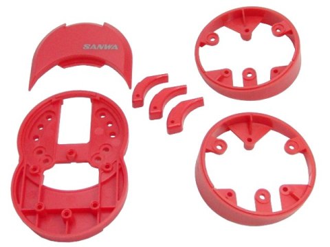 Combo Set - Akcesoria do aparatury M12 / M12S / M12S-RS (czerwone) - SANWA