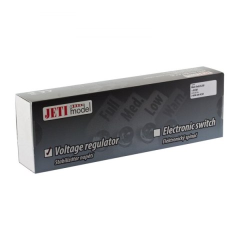 Elektroniczny przełącznik Main Switch 200 + przełącznik RCSW - Jeti Model