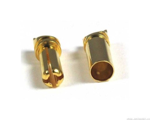 Jeti - 3 pary konektorów Gold (banan) K5.5 5,5mm