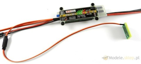 Jeti - dwuwejściowy regulator napięcia MAX BEC 2D PLUS EX