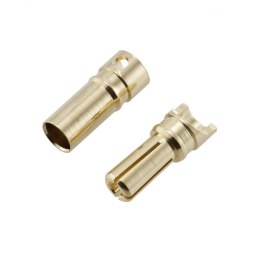 Konektory typu Gold (banan) 3,5 mm - płaskie