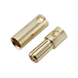 Konektory typu Gold (banan) 5,5 mm - płaskie