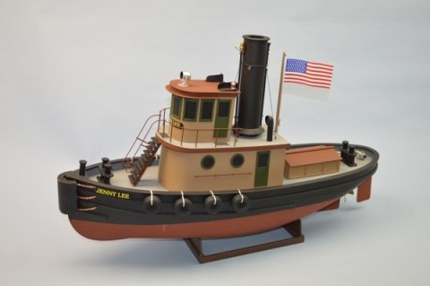 Łódź - Holownik Jenny Lee Harbor Tug Boat 1:32 KIT - DUMAS 1268