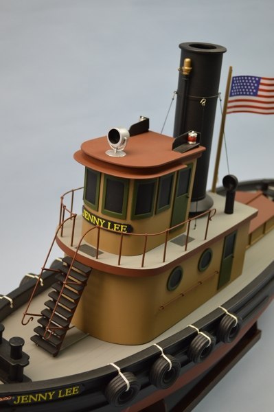 Łódź - Holownik Jenny Lee Harbor Tug Boat 1:32 KIT - DUMAS 1268