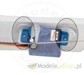 Mocowanie serwa micro w kadłubie profilowym (2 szt.) - DU-BRO [#924]