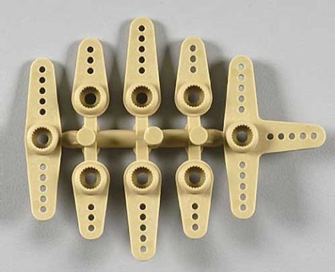 Orczyki serwa Sanwa (beżowe) (8 szt.) - DU-BRO [#857]