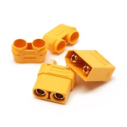 Para konektorów XT-90 (wtyk + gniazdo) z osłonkami - MSP