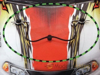 Spinki do karoserii z zabezbieczeniem (fioletowe) - DU-BRO [#2250]