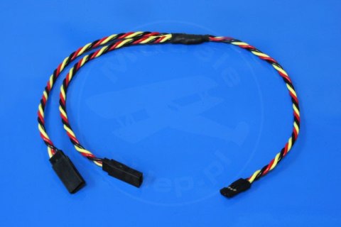 Y - kabel rozgałęziacz 30 cm (JR) - 0,33mm2 22AWG - skręcony - MSP