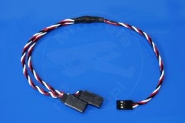 Y - kabel rozgałęziacz 45 cm (FUTABA) - 0,33mm2 22AWG - skręcony - MSP