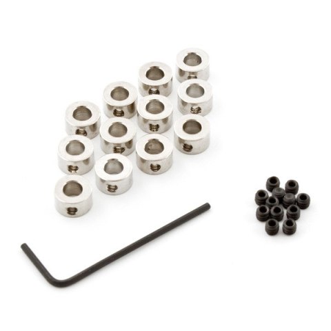 Pierścień mocujący koło - mosiężny O 3/16" (1 szt.) - DU-BRO [#599]