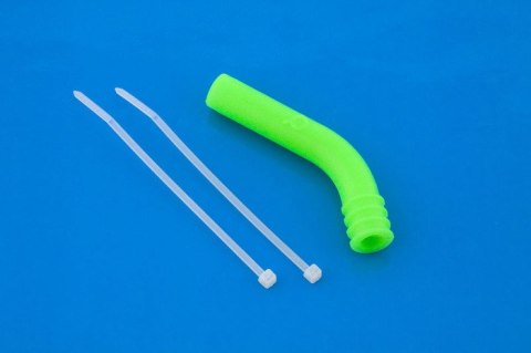 Wydech - silikonowa nakładka na tłumik 9 mm (zielony) (1 szt) [129-2G] - Q-Model