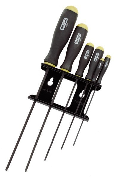 Zestaw kluczy imbusowych kulowych - DU-BRO [#705]